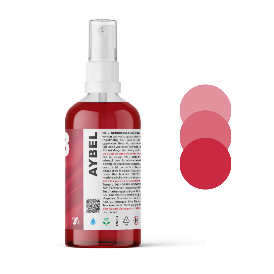 Σπρέι βαφής υφασμάτων Ruby Red