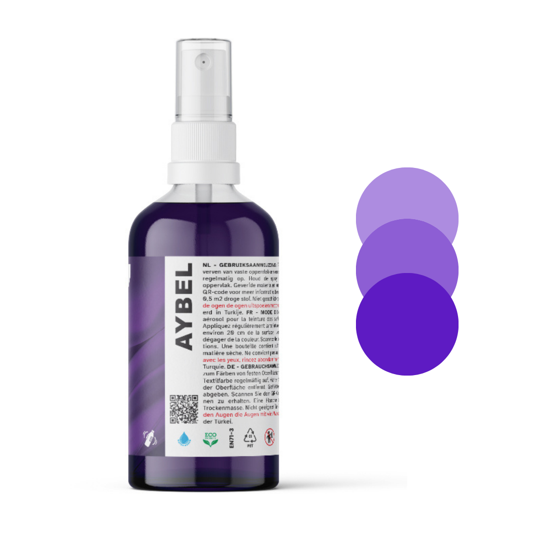 Dark Purple Fabric Dye Spray
